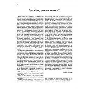 Sonatine : pour clarinette en si bémol et piano